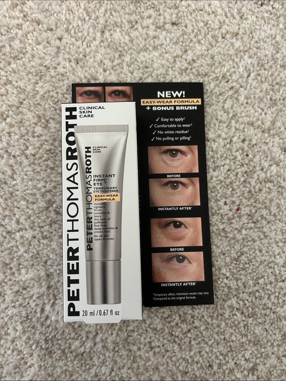 Peter Thomas Roth Instant Firmx Eye Temporary Eye Tightener - Silver/Black